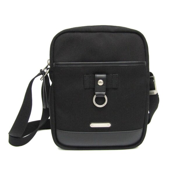 SAINT LAURENT Black Leather Shoulder Bag - Picture 1 of 9